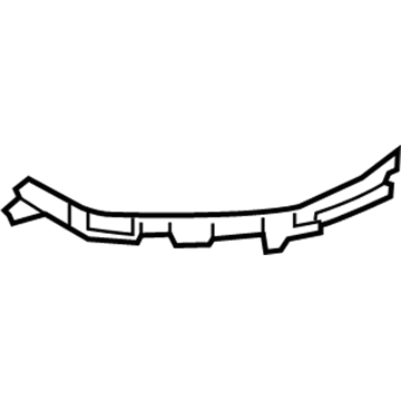 Hyundai 86553-F2500 Bracket-Front Bumper Mounting, LH