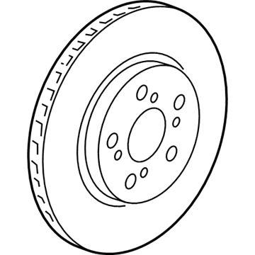 Acura 45251-SJA-903 Disk, Front Brake