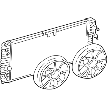 GM 12362564 Fan Blade