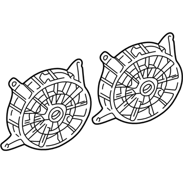 GM 12362567 Bracket, Engine Cooling Fan