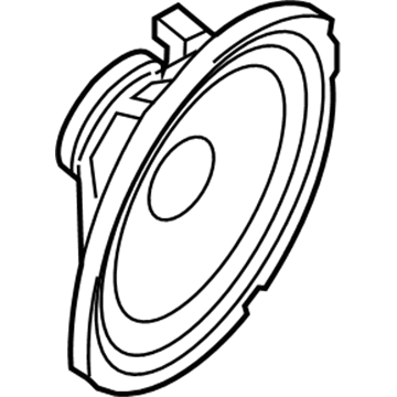 Nissan 28157-ET000 Speaker Unit