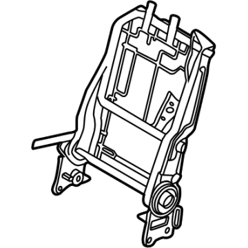 Kia 89K31R0030 FRAME ASSY-2ND SEAT