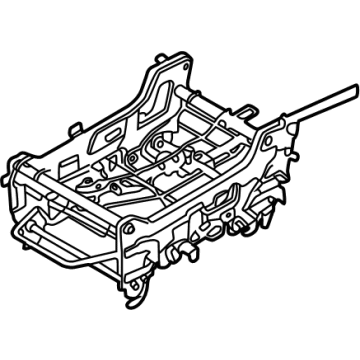 Kia 89K11R0030 FRAME ASSY-SEAT CUSH