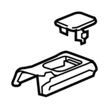 GM 23400612 Rear End Track Cover