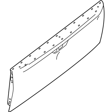 Nissan 93400-9FT2A Gate-Rear
