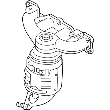 Hyundai 28510-2G160 Exhaust Manifold Catalytic Assembly
