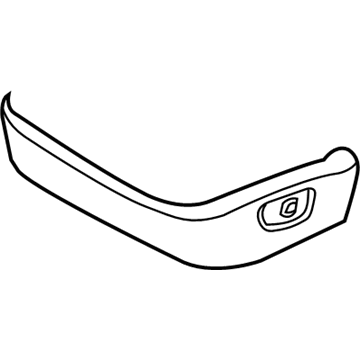 Hyundai 88170-3N700-RY Shield Cover-Seat Driver Outer
