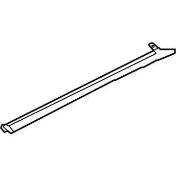Nissan 768A4-6RA0A FINISHER-Back Pillar, RH