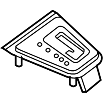Nissan 96941-JA00A FINISHER-Console Indicator