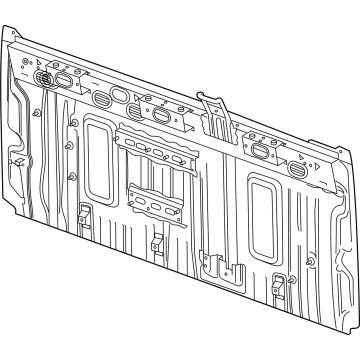 GM 84538567 Back Panel