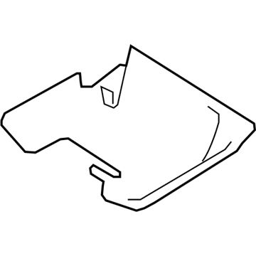 Infiniti 88327-1LA2A Cover-Cushion, Rear Seat