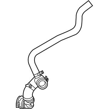 Mopar 52014687AB Hose-Radiator Inlet