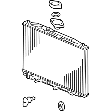 Acura 19010-RJA-J53 Radiator