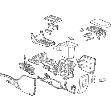 GM 84293014 Console Assembly
