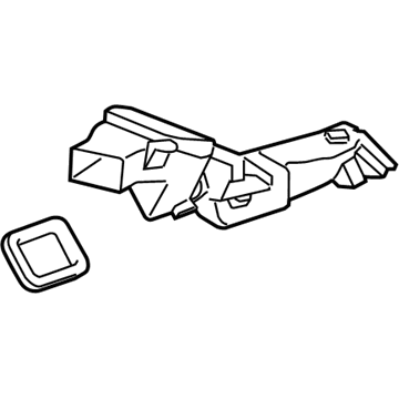 GM 23117424 Lower Air Duct