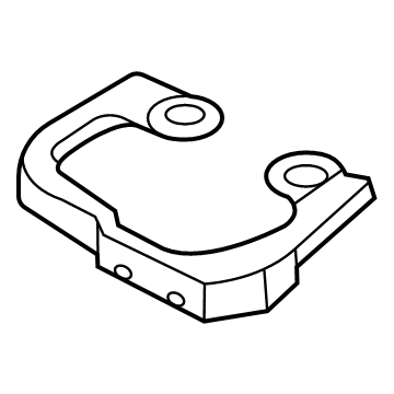 Nissan 16588-6LB0B Bracket-Resonator