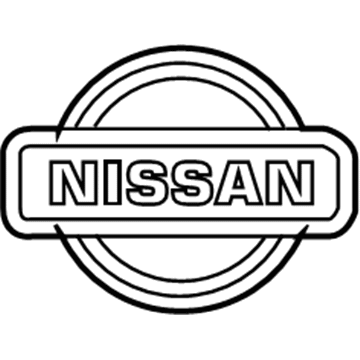 Nissan 62890-EA500 Emblem-Front