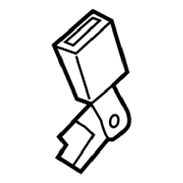 Hyundai 89840-G3200-TRY Buckle Assembly-Rear Seat Belt, RH