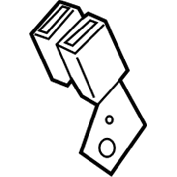 Hyundai 89830-G3200-TRY Buckle Assembly-Rear Seat Belt, LH