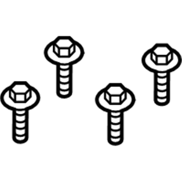 Ford -W707293-S439 Support Bracket Bolt