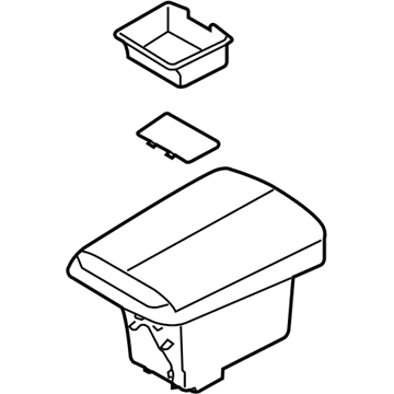 Kia 846603T800KCJ Console Armrest Assembly
