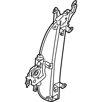 Nissan 82721-JM00A Regulator Assy-Door Window, LH