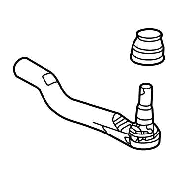 Honda 53540-T20-A02 END, R- TIE ROD