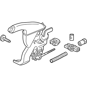 Acura 47105-TK4-A02ZM Lever Assembly, Brake