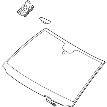Toyota 56101-0C130 Windshield