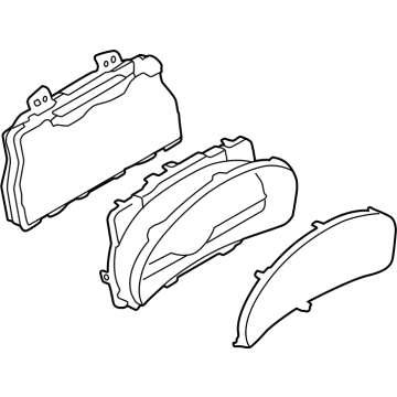 Toyota SU003-09635 Cluster Assembly