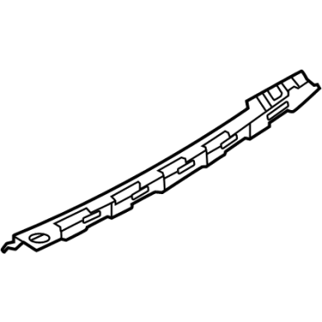 Nissan 85040-6RR0A Bracket-Rear Bumper