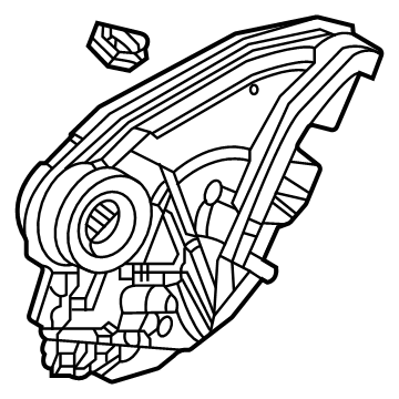 Honda 72610-T24-T01 LATCH, R- RR- DOOR