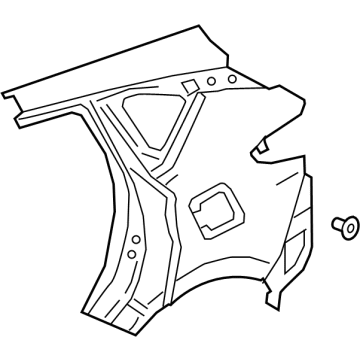 Acura 04636-TJB-A01ZZ Panel Set Right, Rear