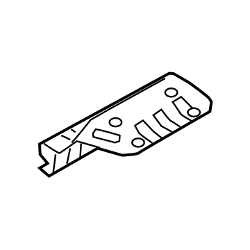 Hyundai 28795-3M000 Protector-Heat Rear, LH