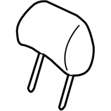 Lexus 71970-60130-A1 Headrest Assy, Rear Seat