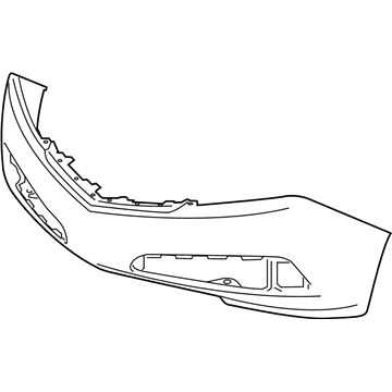 Acura 04711-SZN-A91ZZ Face, Front Bumper (Dot)
