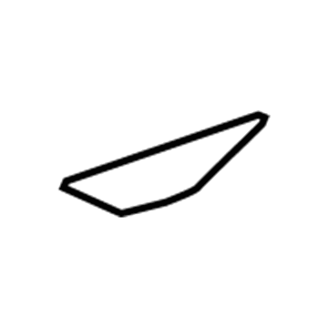 Lexus 74261-06040-A0 Cover, Rear Door ARMRE