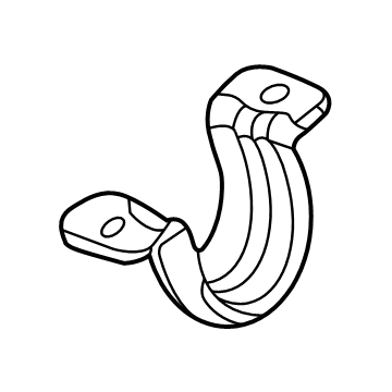 GM 84396074 Stabilizer Bar Bracket