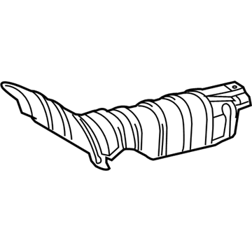 GM 19184741 Shield, Catalytic Converter Heat
