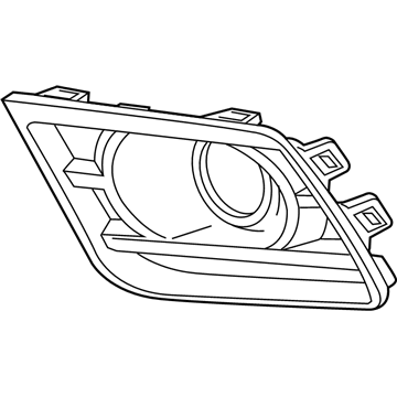 GM 22829542 Lamp Bezel