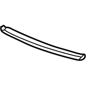 BMW 51-11-8-249-695 Cover, Supporting Ledge, Bumper, Left