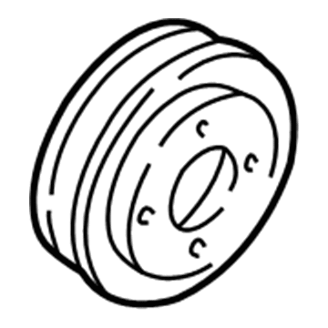 Nissan 21051-4P110 Pulley-Fan & Water Pump