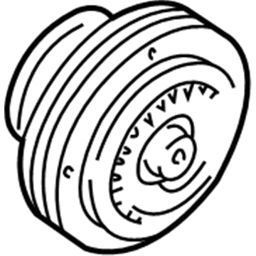 Infiniti 21082-67U00 Coupling Assy-Fan