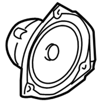 Honda 39120-SCV-A01 Speaker Assembly (16Cm) (Single Cone) (Alpine)