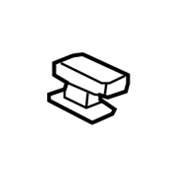 Ford -W718456-S300 Rocker Molding Nut