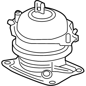 Honda 50830-TYA-A01 RUBBER ASSY-, FR
