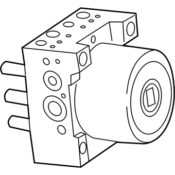 GM 84334607 ABS Control Unit