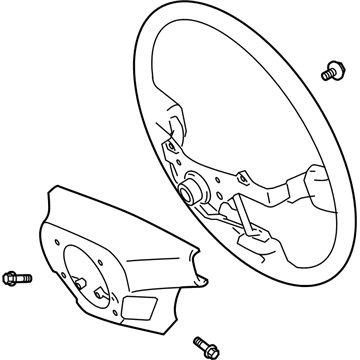 Lexus 45100-30A40-E0 Steering Wheel Assembly