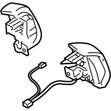 Lexus 84250-30090-C0 Switch Assy, Steering Pad