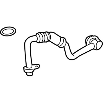 BMW 17-22-7-604-098 Oil Cooling Pipe Outlet
